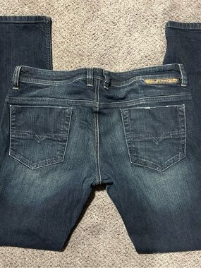 Diesel Safado W34 L32 Dark Indigo Straight Leg Jeans